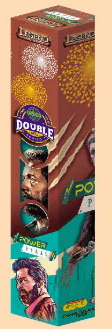 3 ½" Fancy Double Ball
