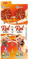 12 CM Red Sparklers