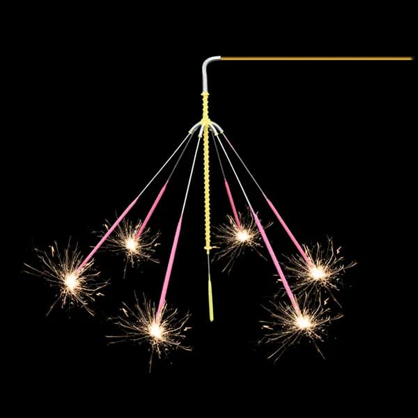 Rotating Sparklers